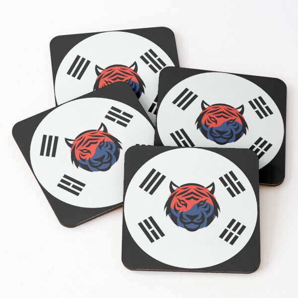 Item preview, Korean Tiger South Korea Flag designed and sold by KateLeap.