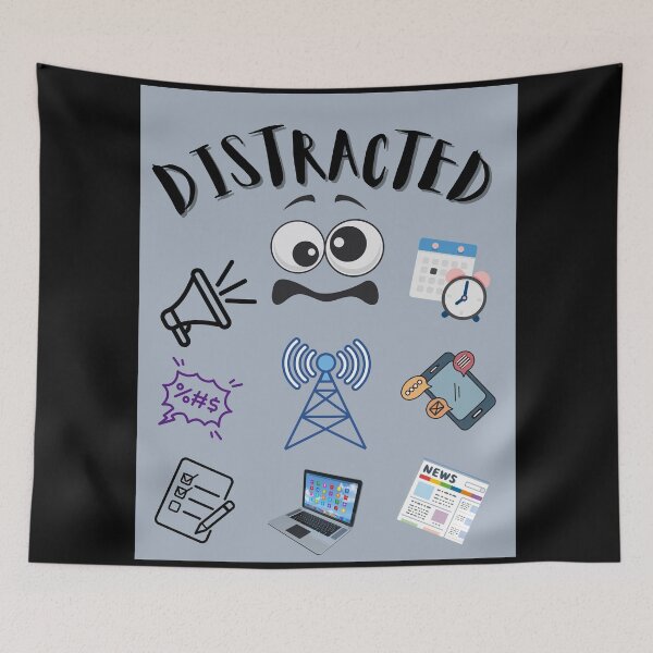 Item preview, Distracted designed and sold by Planet Agora.