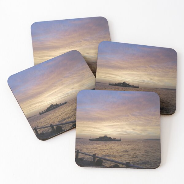 Item preview, Sunset Ferry on the Water designed and sold by Ney-15designs.