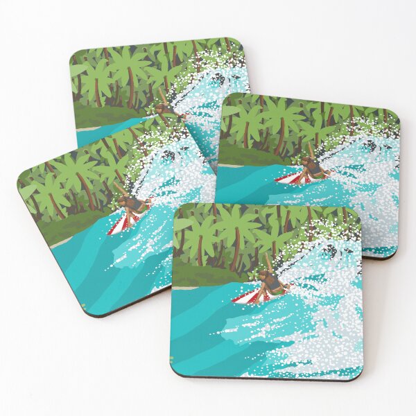 Item preview, Surf: Sumatra Spray designed and sold by WhitDabbles.