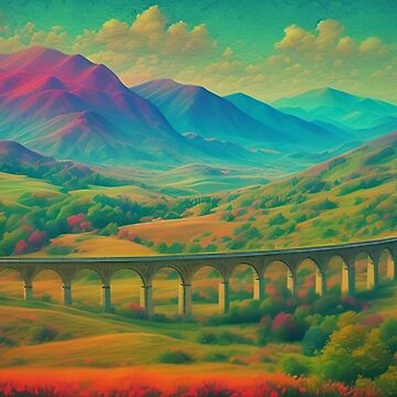 Artwork thumbnail, Scotland Mountains by jeneliz42