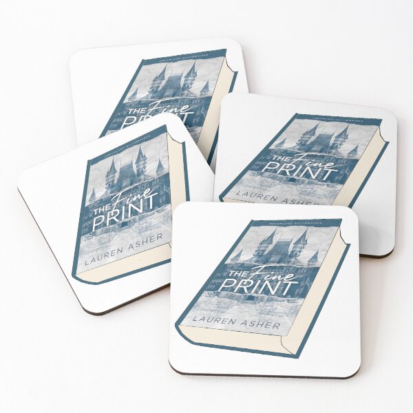 Item preview, The Fine Print Lauren Asher Book Sticker designed and sold by baranskini.