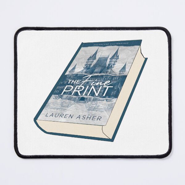 Item preview, The Fine Print Lauren Asher Book Sticker designed and sold by baranskini.