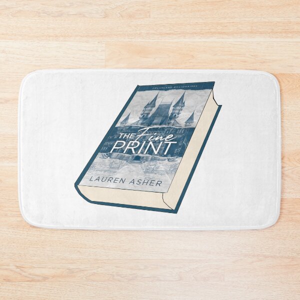 Item preview, The Fine Print Lauren Asher Book Sticker designed and sold by baranskini.