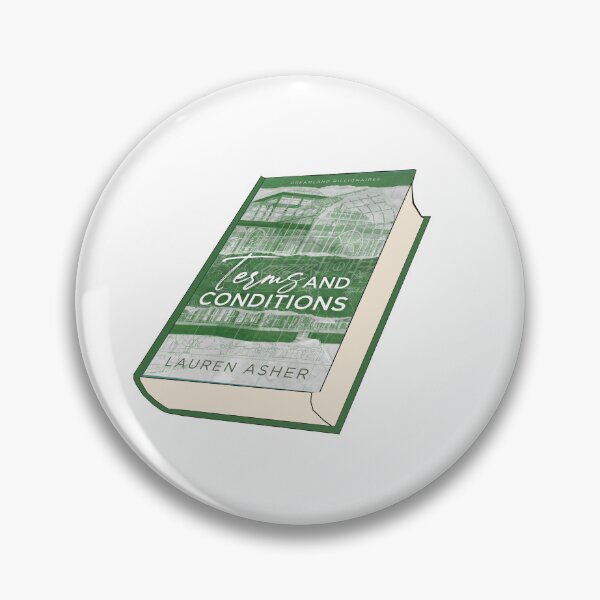 Item preview, Terms and Conditions Lauren Asher Book Sticker designed and sold by baranskini.