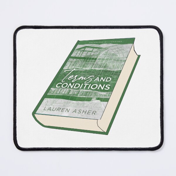 Item preview, Terms and Conditions Lauren Asher Book Sticker designed and sold by baranskini.