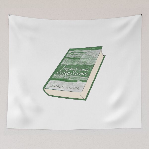 Item preview, Terms and Conditions Lauren Asher Book Sticker designed and sold by baranskini.