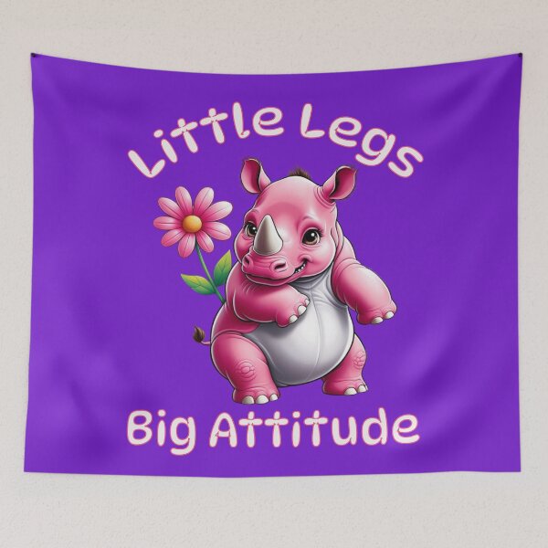 Item preview, Baby pink rhino design designed and sold by JennyFinns.