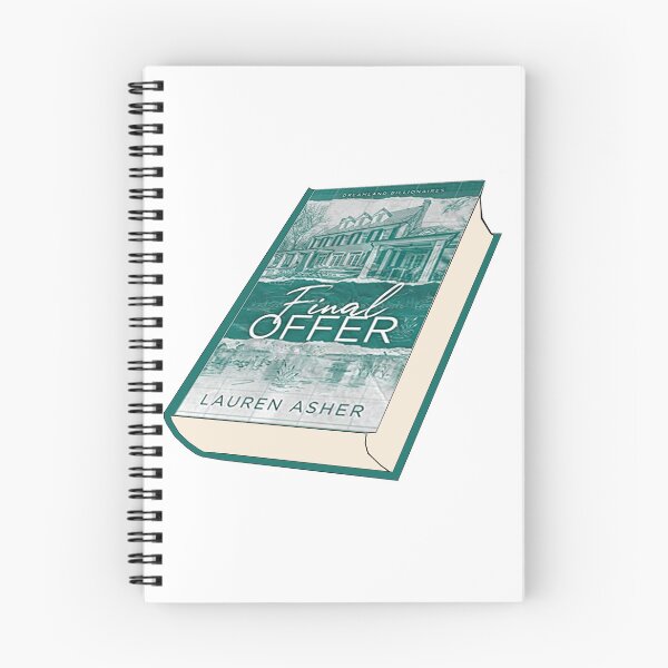 Item preview, Final Offer Lauren Asher Book Sticker designed and sold by baranskini.