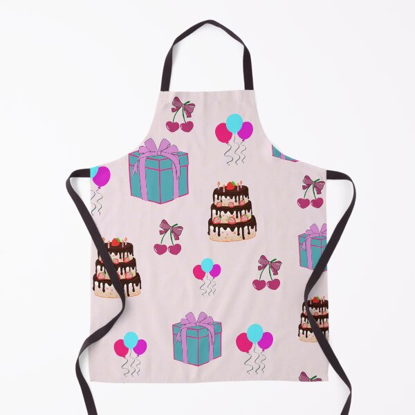 Item preview, Coquette Birthday Pattern – Cakes, Gifts, Bows & Balloons designed and sold by StarLeopard.