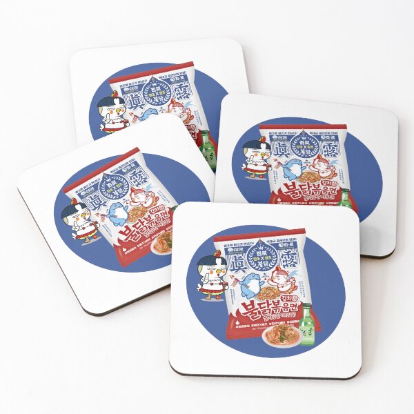 Item preview, Buldak Kimchi soju designed and sold by EnjoyKoreaStudio.