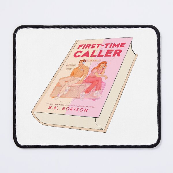 Item preview, First Time Caller BK Borison Book Sticker designed and sold by baranskini.