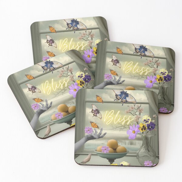 Item preview, Blissful Scene With Butterflies designed and sold by Molly's Gone Mad .