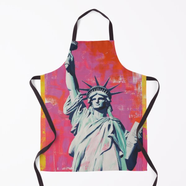 Item preview, POP ART STATUE LIBERTY designed and sold by Molly's Gone Mad .