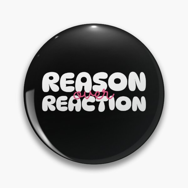 Item preview, Reason Over Reaction Stoicism Charisma Self Improvement Psychology T-Shirt designed and sold by All About Merch.