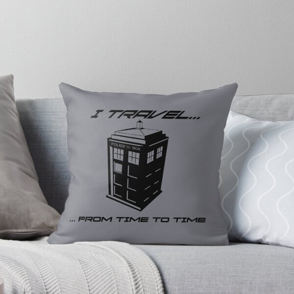 Artikel-Vorschau von Ich reise ... von Zeit zu Zeit ... Tardis-Zeitmaschine, designt und verkauft von Hair-brained  Haberdasher.
