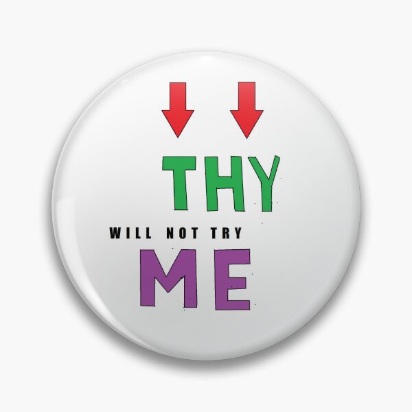 Item preview, Thy Will Not Try Me designed and sold by Anointedtoday.