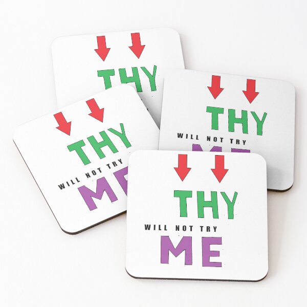 Item preview, Thy Will Not Try Me designed and sold by Anointedtoday.