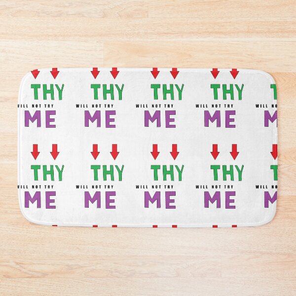 Item preview, Thy Will Not Try Me designed and sold by Anointedtoday.
