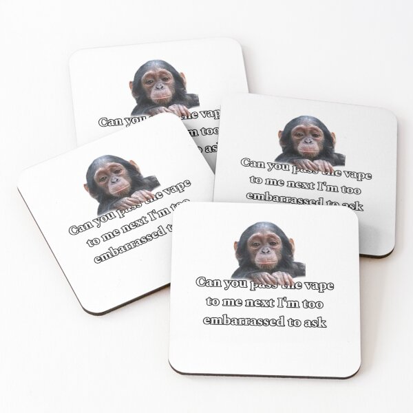 Item preview, Monkey quotes - pass the vape designed and sold by ProvideMeMilk.