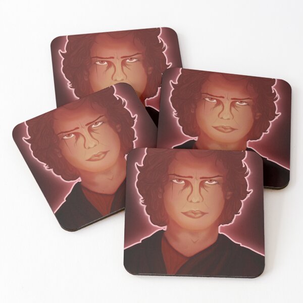 Item preview, Anakin portrait designed and sold by Hannahchu.