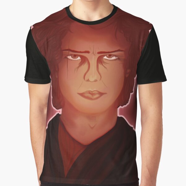 Vista previa del artículo con la obra «Retrato de Anakin», diseñado y vendido por Hannahchu.