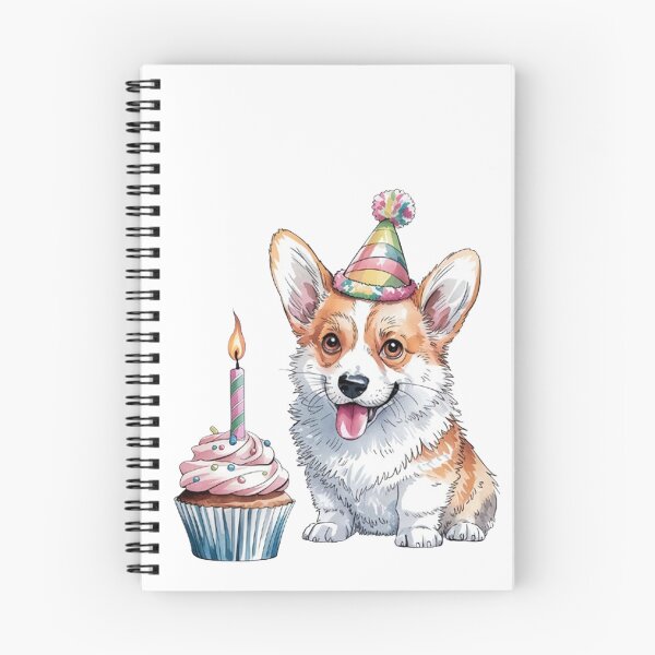 Item preview, Adorable Corgi Birthday designed and sold by SellingWSarah17.