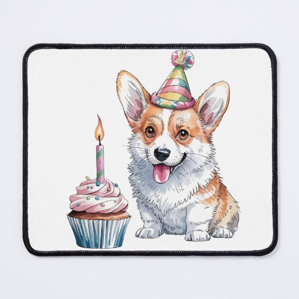 Item preview, Adorable Corgi Birthday designed and sold by SellingWSarah17.