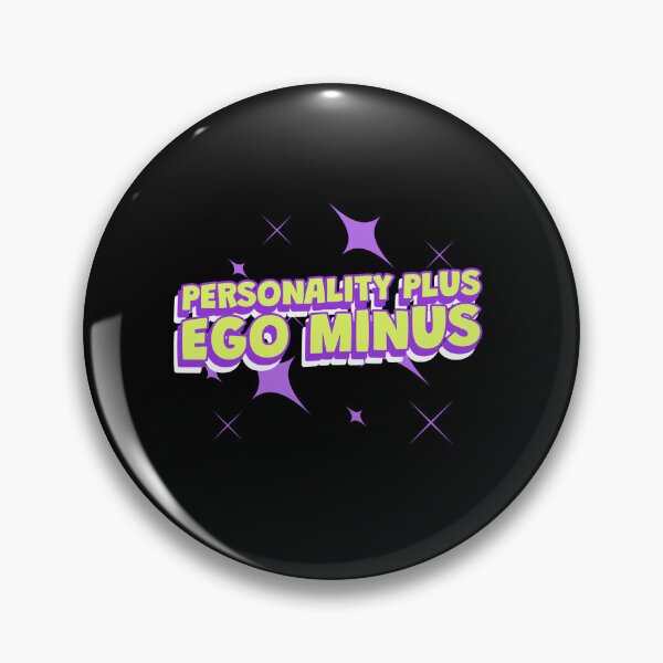 Item preview, Personality Plus, Ego Minus Stoicism Charisma Self Improvement Psychology T-Shirt designed and sold by All About Merch.