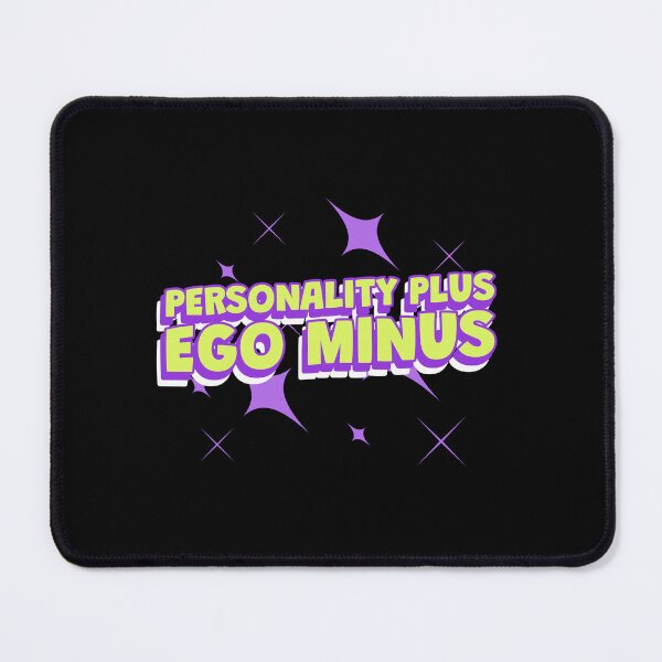Item preview, Personality Plus, Ego Minus Stoicism Charisma Self Improvement Psychology T-Shirt designed and sold by All About Merch.