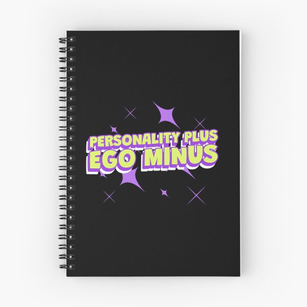 Item preview, Personality Plus, Ego Minus Stoicism Charisma Self Improvement Psychology T-Shirt designed and sold by All About Merch.