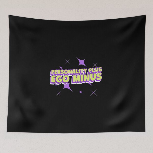 Item preview, Personality Plus, Ego Minus Stoicism Charisma Self Improvement Psychology T-Shirt designed and sold by All About Merch.