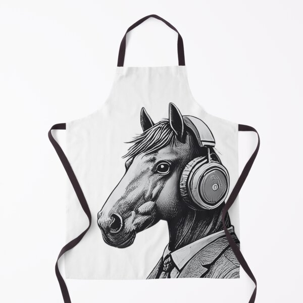 Item preview, Put headphones on horse, play music it doesn't understand designed and sold by shivainu.