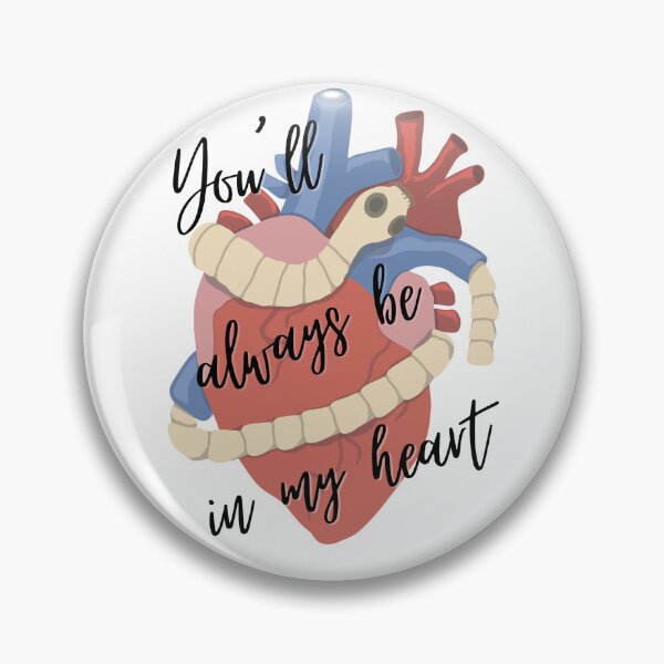 Item preview, You'll always be in my heart designed and sold by ScribbleCow.
