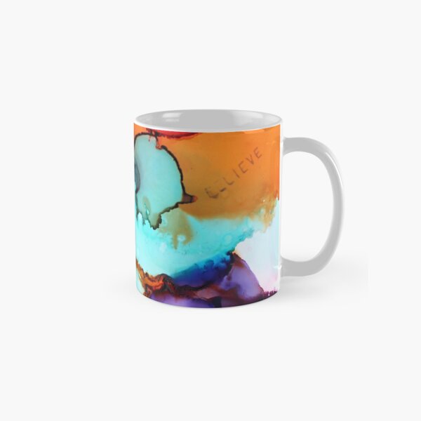 Vista previa del artículo con la obra «Cree en ti mismo (arte feliz)», diseñado y vendido por Melanie  Poirier ⭐⭐⭐⭐⭐.