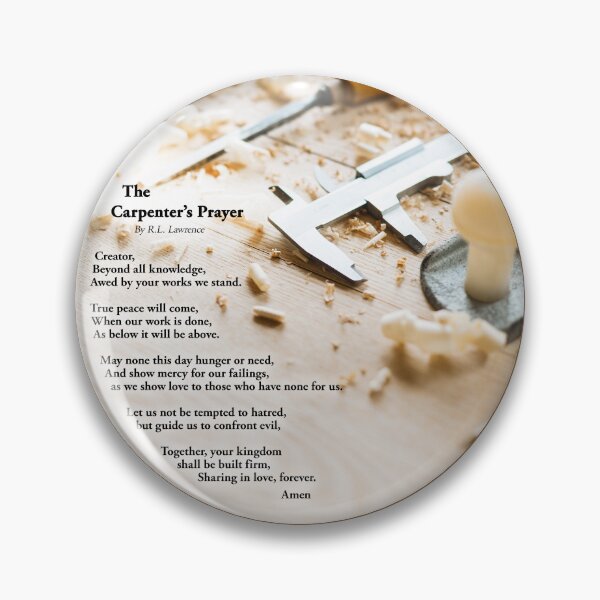 Item preview, The Carpenter's Prayer designed and sold by Robert Lynch.