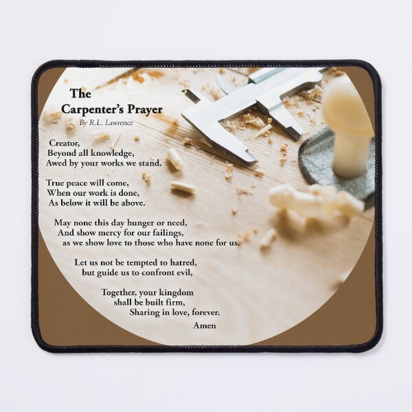 Item preview, The Carpenter's Prayer designed and sold by Robert Lynch.