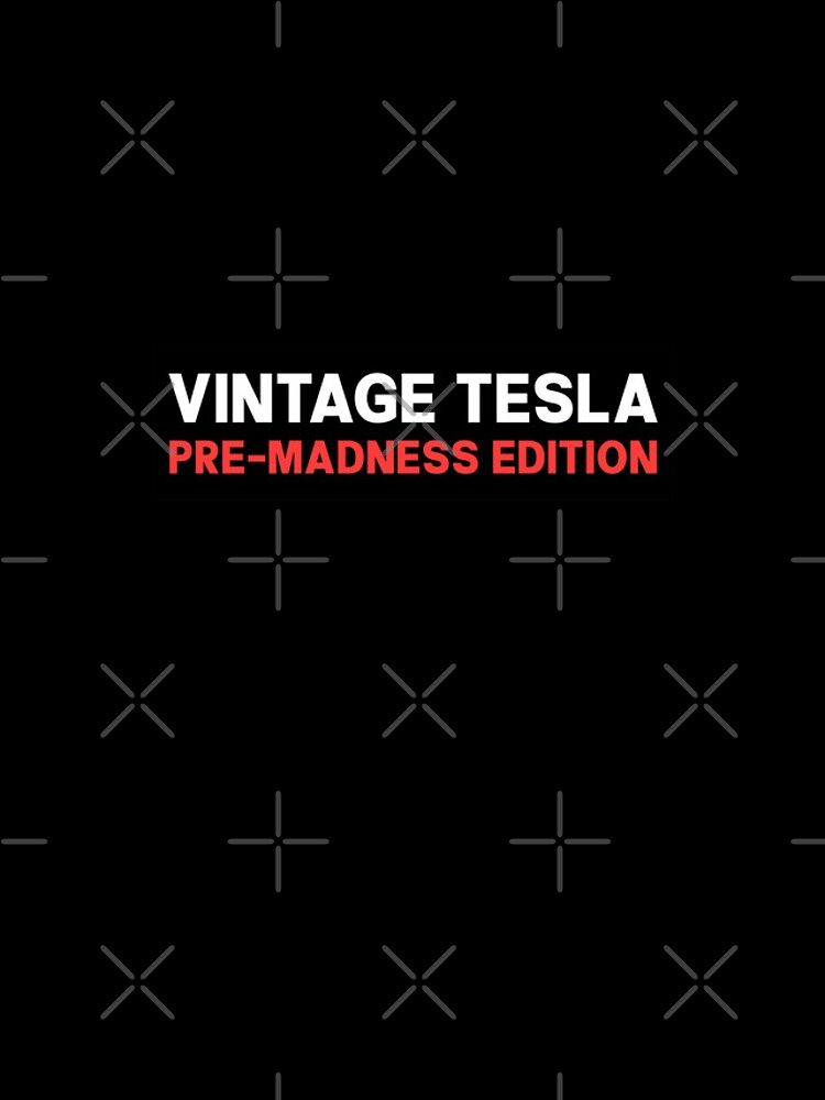 Thumbnail 4 von 4, iPhone-Hülle, Lustige Vintage Tesla Pre-Madness Edition Stoßstange designt und verkauft von PixVib.