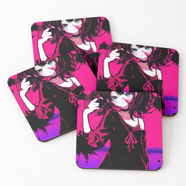 Item preview, GLITCHWAVE ANIME GIRL T-SHIRT designed and sold by Nikoxxo.