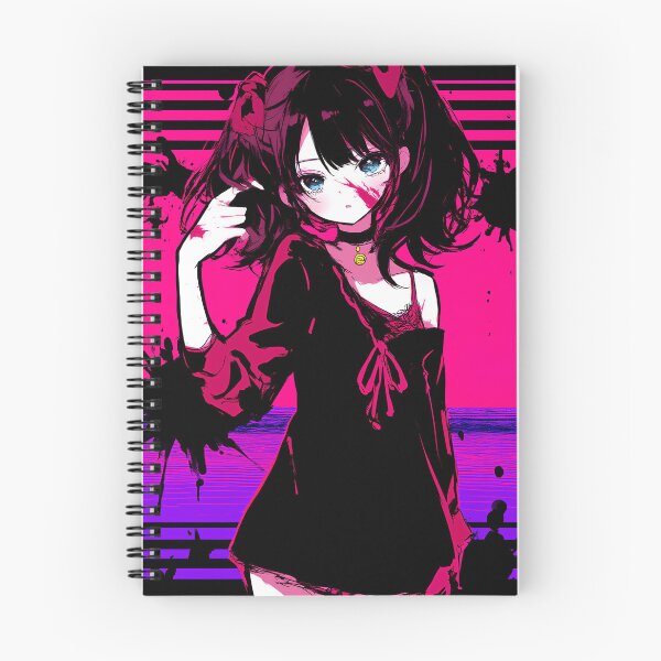 Item preview, GLITCHWAVE ANIME GIRL T-SHIRT designed and sold by Nikoxxo.