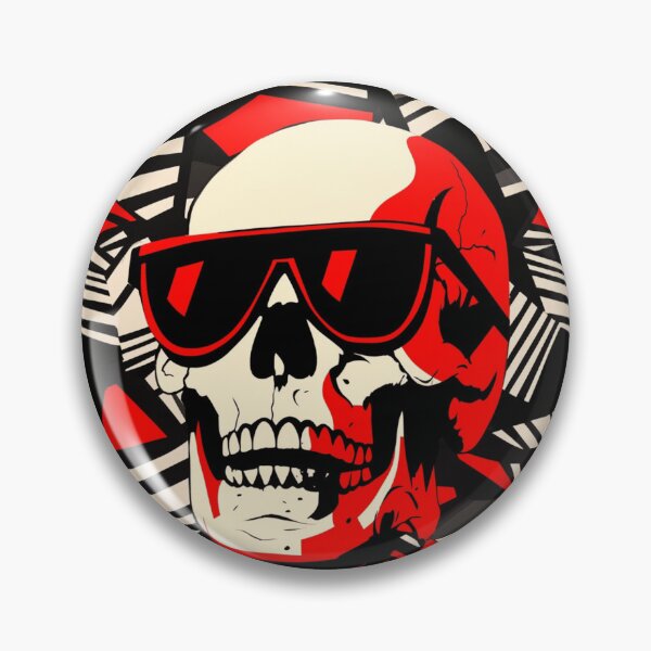 Item preview, Bold Skeleton with Sunglasses Pop Art Design designed and sold by Nicholas Panek.