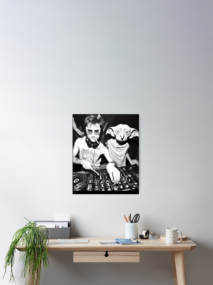 Thumbnail 2 of 3, Poster, D.o.b.b.y And Dj Harry P.o.t.t.e.r Meme designed and sold by Vermilune.