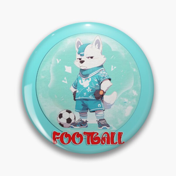 Artikelvorschau, Fußball Schneewolf entworfen und verkauft von fuzzyfox.