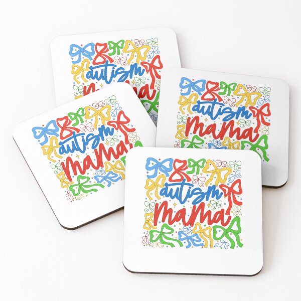 Item preview, Autism Mom Coquette Bow, Autism Awareness designed and sold by Marilynikimball.