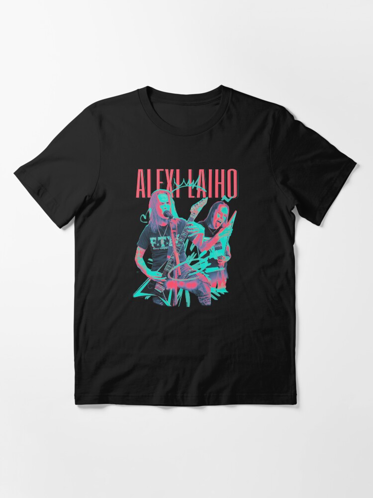 Thumbnail 3 of 7, Essential T-Shirt, Alexi Laiho Guitarist designed and sold by ipan.