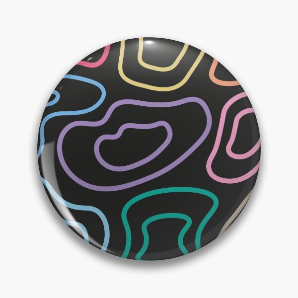 Item preview, Colorful blobs lines designed and sold by Nayzzy.