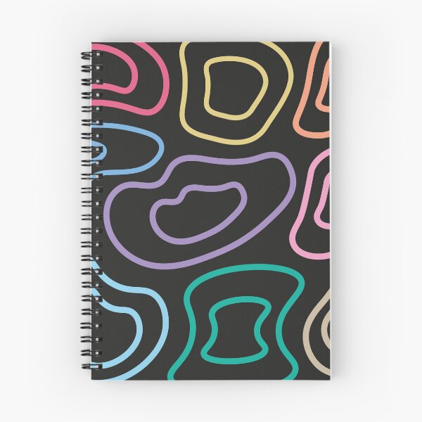 Item preview, Colorful blobs lines designed and sold by Nayzzy.