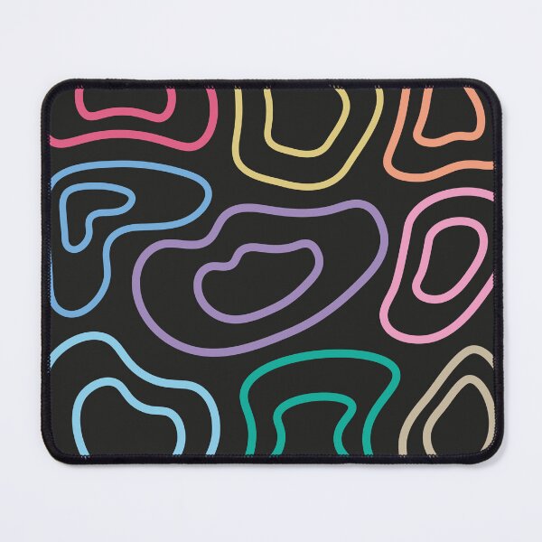 Item preview, Colorful blobs lines designed and sold by Nayzzy.