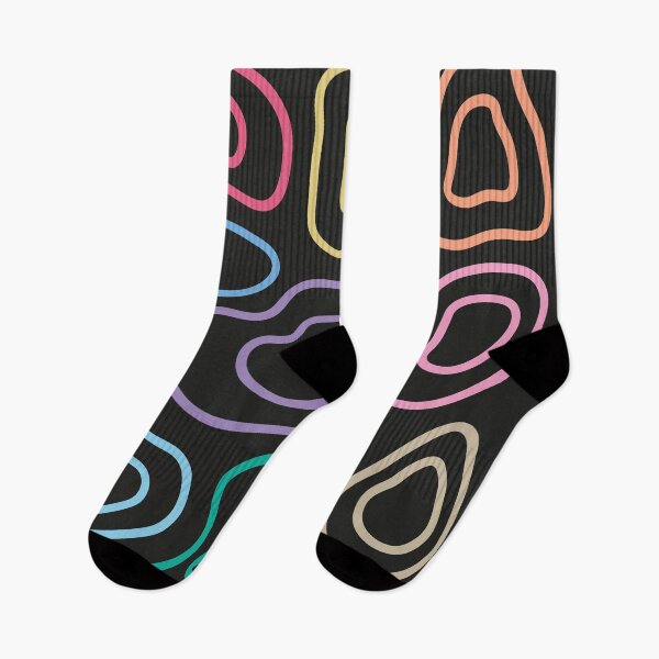 Item preview, Colorful blobs lines designed and sold by Nayzzy.