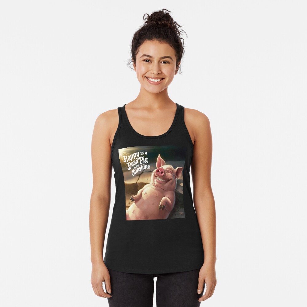Item preview, Racerback Tank Top designed and sold by Dizgraceland.